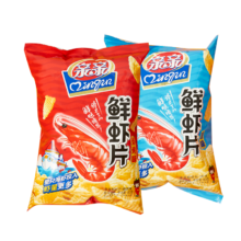 再补券、PLUS会员：Qinqin 亲亲 鲜虾片 原味/烧烤味 80g/包*任选6件
