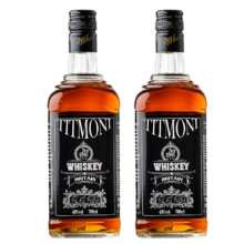 京东百亿补贴：PASSTON 派斯顿 蒂特莫尼 苏格兰威士忌 700ml*2瓶 组合装