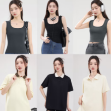 JEANSWEST 真维斯 百搭短袖T恤福袋女装