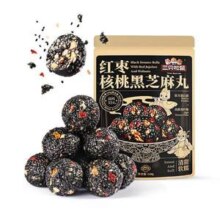 三只松鼠 红枣核桃黑芝麻丸150g*3件