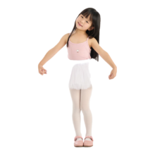 PLUS会员：松山棉店儿童袜子女天鹅绒 白色 150*2件