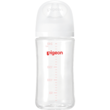 贝亲（Pigeon）玻璃奶瓶 自然实感第3代 婴儿奶瓶 240ml  AA187 M号3个月以上