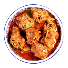 京东百亿补贴、plus会员立减:紫光园 羊蝎子熟食火锅 2.4斤 清真羊肉羊脊骨预制菜 酱香味 门店同款