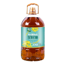 金胜金胜鲜油坊 低芥酸 浓香菜籽油6.18L 非转基因 物理压榨