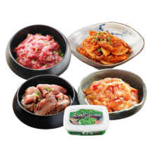 plus:汉拿山烤肉组合1.5kg  烤牛肉+辣五花+猪梅肉+鸡腿肉