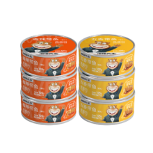 海狸先生 带鱼刀鱼罐头 五香105g*3罐+香辣105g*3罐