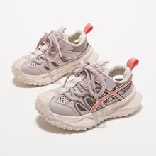 ABCKIDS 24年夏季儿童透气镂空跑步鞋轻便运动凉鞋