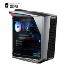 PLUS会员：ThundeRobot 雷神 黑武士·Shark 水冷设计游戏台式机电脑电竞主机(14代i7-14700K 16G DDR5  RTX4070 1TSSD)
