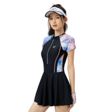 plus会员：361°游泳衣女泡温泉保守连体裙