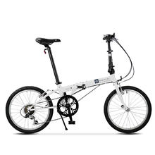 DAHON 大行 D6 折叠自行车 KBC061 白色 20英寸 6速