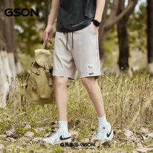 森马集团GSON短裤男夏季休闲潮牌