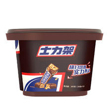 SNICKERS 士力架 花生夹心巧克力桶装 260g