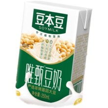 豆本豆唯甄豆奶学生营养早餐奶豆奶250ml*6盒植物蛋白饮料