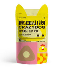 疯狂小狗 小耳朵冻干夹心狗粮 50g