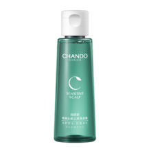 京东百亿补贴、plus会员立减:自然堂（CHANDO）头皮护理敏感头皮止痒洗发露 男士女士洗发水100mL