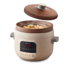 plus:自营 小熊（Bear）电炖锅 电砂锅 电炖紫砂锅 预约定时3L DDG-D30L3
