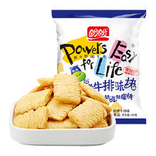 盼盼 麦香鸡味块 烧烤牛排味 105g