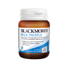 澳佳宝Blackmores 高浓度奶蓟草护肝片42片/瓶  成人喝酒应酬 加班熬夜常备 澳洲进口
