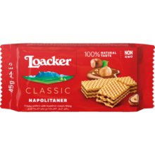 莱家 loacker 榛子味威化饼干45g