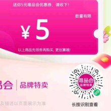 唯品会99-5全场券
