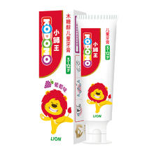 88VIP会员：LION KODOMO 小狮王 木糖醇儿童牙膏50g