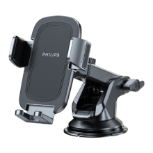 飞利浦（PHILIPS）车载手机支架汽车出风口导航支架车内仪表台吸盘式前挡固定器2309