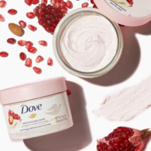 百亿补贴！Dove 多芬 石榴籽乳木果冰淇淋磨砂膏 298g