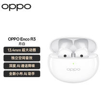 OPPO Enco R3 入耳式真无线动圈蓝牙耳机 月白