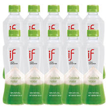IF 溢福 泰国进口 补充电解质 100%椰子水 纯椰汁350ml*12瓶 整箱 NFC 原味350ml*10