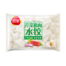 PLUS会员:三全 经典升级 芹菜猪肉水饺450g 约28个 任选10件