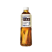 plus会员：三得利 无糖乌龙茶饮料 0糖0能量0脂 500ml*15瓶整箱装