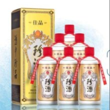 预售：珍酒 佳品经典 53度 酱香型白酒 500ml*6瓶 整箱