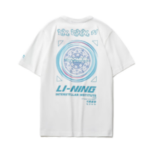 京东百亿补贴、plus会员：LI-NING 李宁 斗转星移 新款纯棉T恤 男半袖