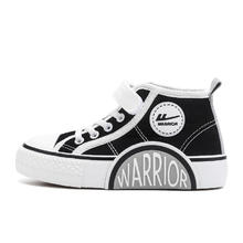 WARRIOR 回力 童鞋儿童帆布鞋女童高帮布鞋春秋男童休闲鞋子