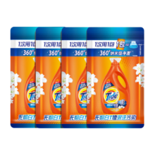 概率券、plus会员：汰渍 纳米级去渍洗衣液80g*4袋