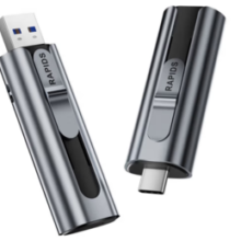 PLUS会员！海康威视 256GB type-C USB3.2固态U盘Rapids S560闪存优 Iphone15