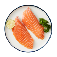 6日0点，限量1000件：美威 原味三文鱼排（大西洋鲑）240g/4片装