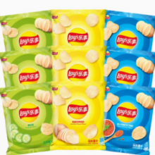 10点百亿补贴！Lay's 乐事 薯片23g*6包土豆片小零食小吃休闲食品