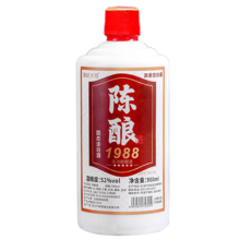 真藏岁月 陈酿1988 浓香型白酒 52度 500ml 1瓶
