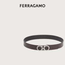 菲拉格慕（Ferragamo）男士双面双色可调式腰带 0689112_C_100（礼物送男友）