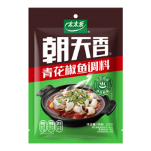 太太乐   朝天香青花椒鱼调味料  220g  鲜麻过瘾一料成菜