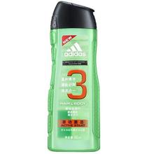 百亿补贴：adidas 阿迪达斯 男士洗发沐浴二合一 400ml