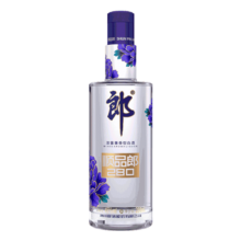 郎酒 顺品郎  兼香型光瓶白酒  口粮低度 45度 280mL 1瓶 蓝顺