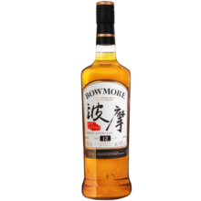 波摩（Bowmore）12年 苏格兰 艾雷岛 单一麦芽 威士忌 洋酒 700ml 礼盒