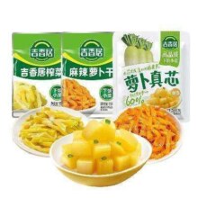 88VIP：吉香居 榨菜丝萝卜真芯麻辣萝卜干 下饭菜咸菜 40袋