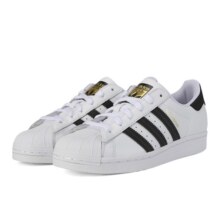 阿迪达斯 （adidas） Originals三叶草中性SUPERSTAR J休闲鞋 FU7712 3.5