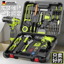 百亿补贴：芝浦 德国芝浦手电钻工具箱全套家用工具套装组合五金维修电动螺丝刀