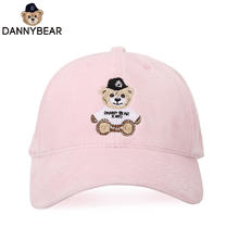 DANNY BEAR 丹尼熊 DANNYBEAR卡通棒球帽可爱户外女休闲遮阳遮阳帽鸭舌帽帽子防晒