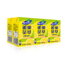 Nestle雀巢茶萃柠檬冻红茶果汁 茶饮料250ml*6 联包*3件
