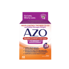 AZO 成人体重管理 改善激素水平 成人体重维护 泌尿调节  膀胱控制胶囊 48粒/盒